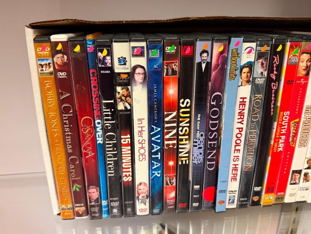 70 ASSORTED DVDS - 9