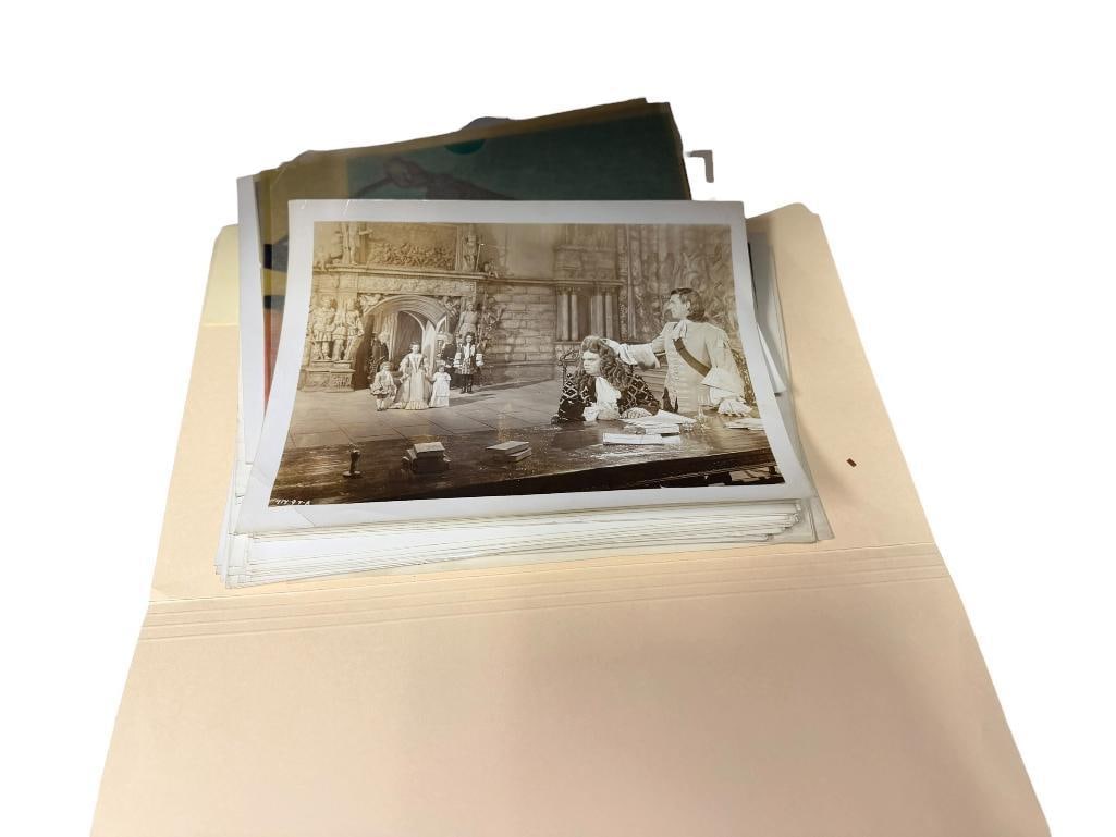 COLLECTION OF 1940'S MOVIE PROMOTIONAL BLACK AND WHITE AND COLORIZED PHOTOGRAPHS (1 of 10)