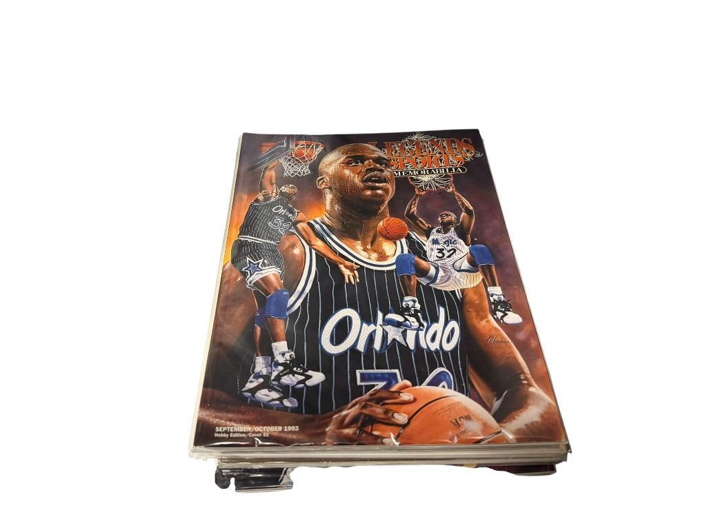 10 ISSUES OF LEGENDS SPORTS MEMORABILIA MAGAZINES FROM THE 1990'S (1 of 17)