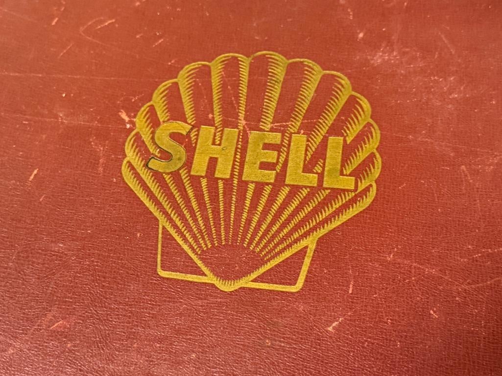 1957 VINTAGE SHELL OIL CO. BOUND SERVICE STATION ROAD MAPS OF THE UNITED STATES - 3