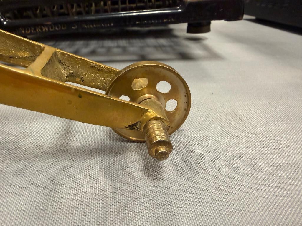 SOLID BRASS DECORATIVE SIGNAL CANON - 5