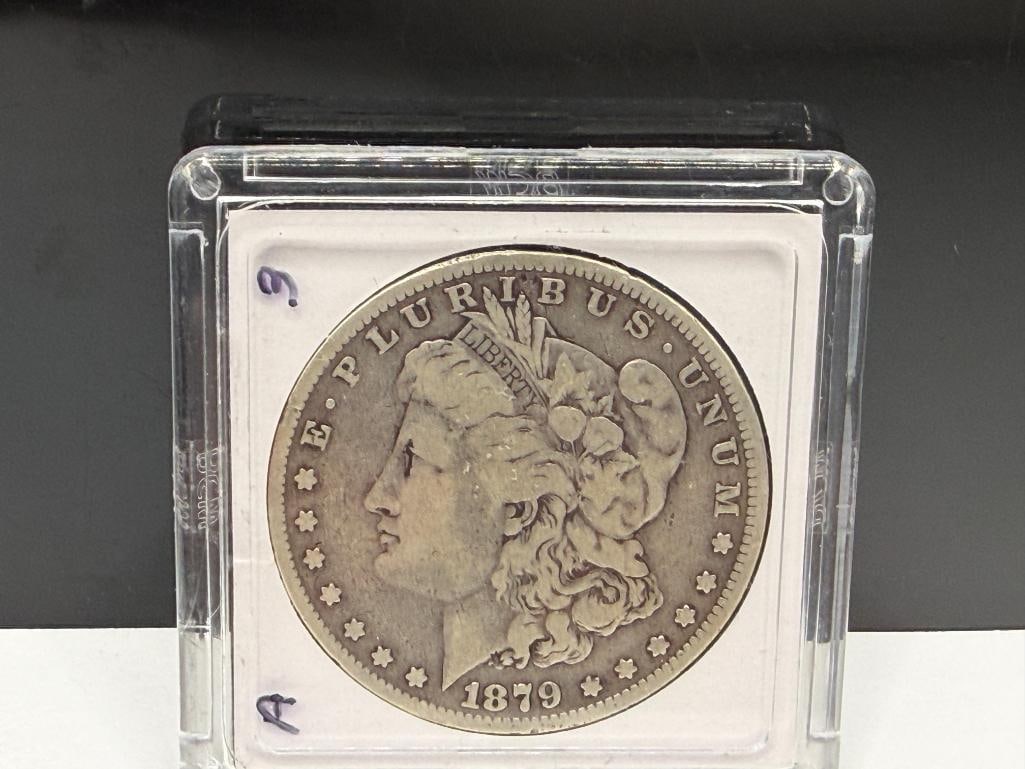 1879 U.S. MORGAN SILVER DOLLAR - 2