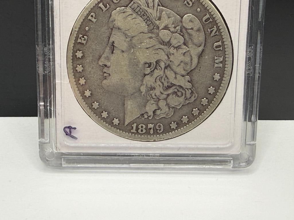 1879 U.S. MORGAN SILVER DOLLAR - 3