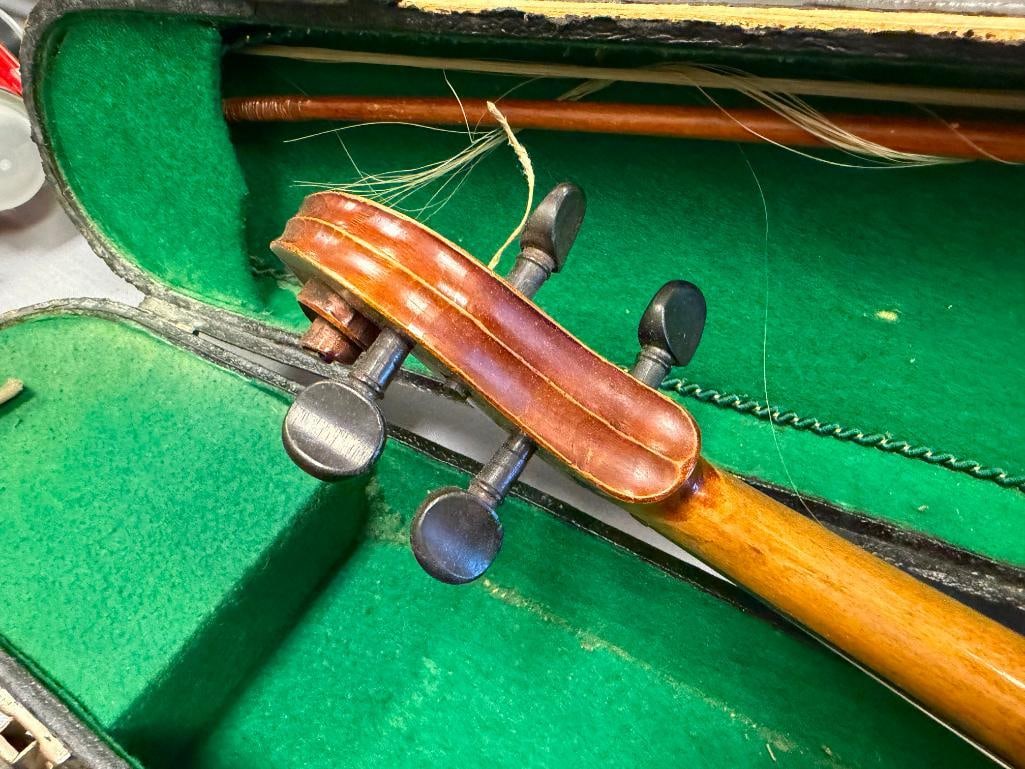 ANTONIUS STRADIVARIUS CREMONENSIS FACIEAT ANNO 1734 GERMAN MADE VIOLIN - 11