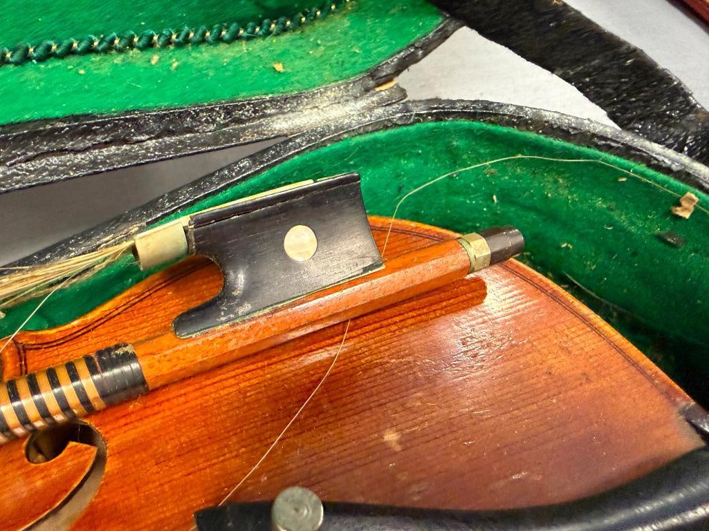 ANTONIUS STRADIVARIUS CREMONENSIS FACIEAT ANNO 1734 GERMAN MADE VIOLIN - 13