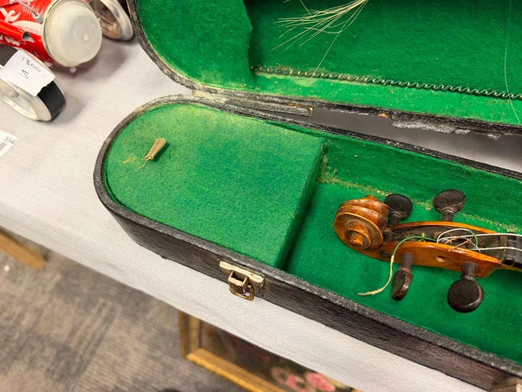 ANTONIUS STRADIVARIUS CREMONENSIS FACIEAT ANNO 1734 GERMAN MADE VIOLIN - 4