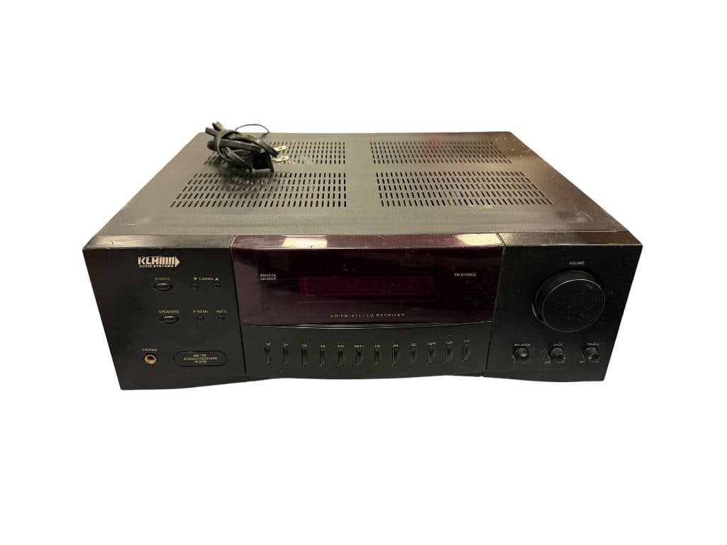 KLH AUDIO SYSTEMS AM / FM STEREO RECEIVER R3100: TESTED +