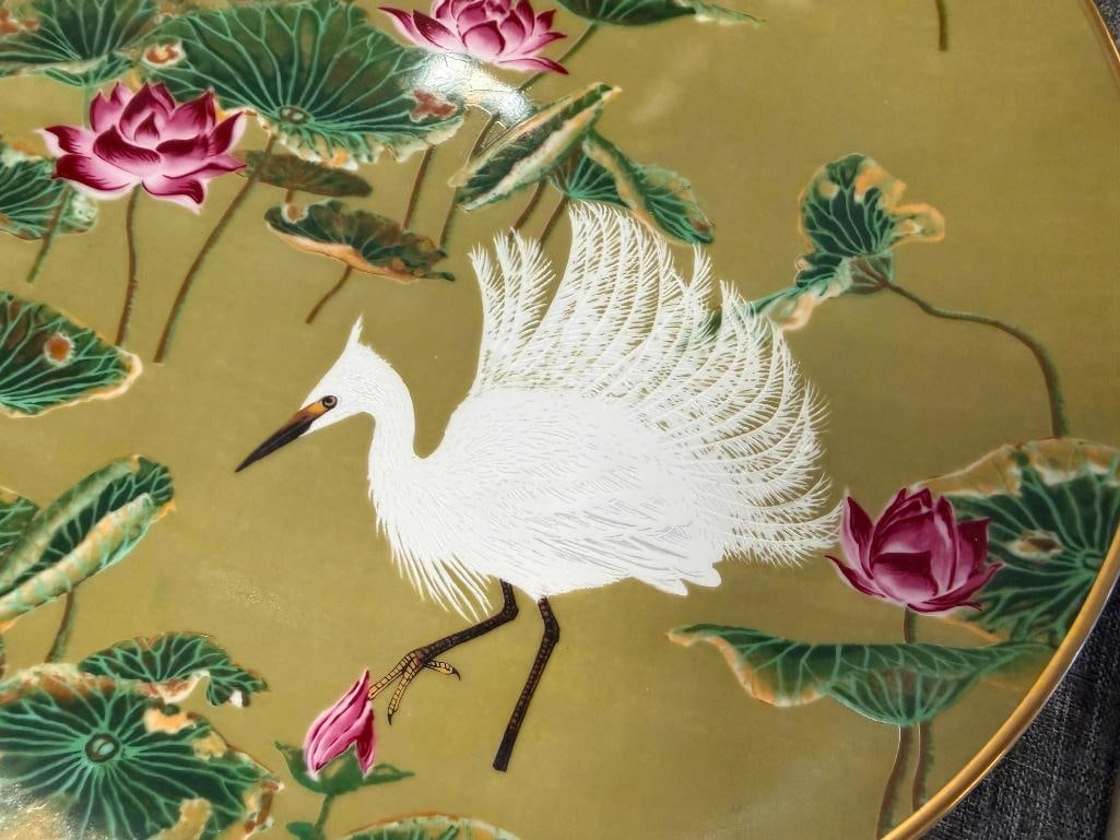 1979 FRANKLIN MINT PORCELAIN PLATES BIRDS AND FLOWERS OF THE ORIENT COLLECTION BY NAOKOO NOBATA - 6