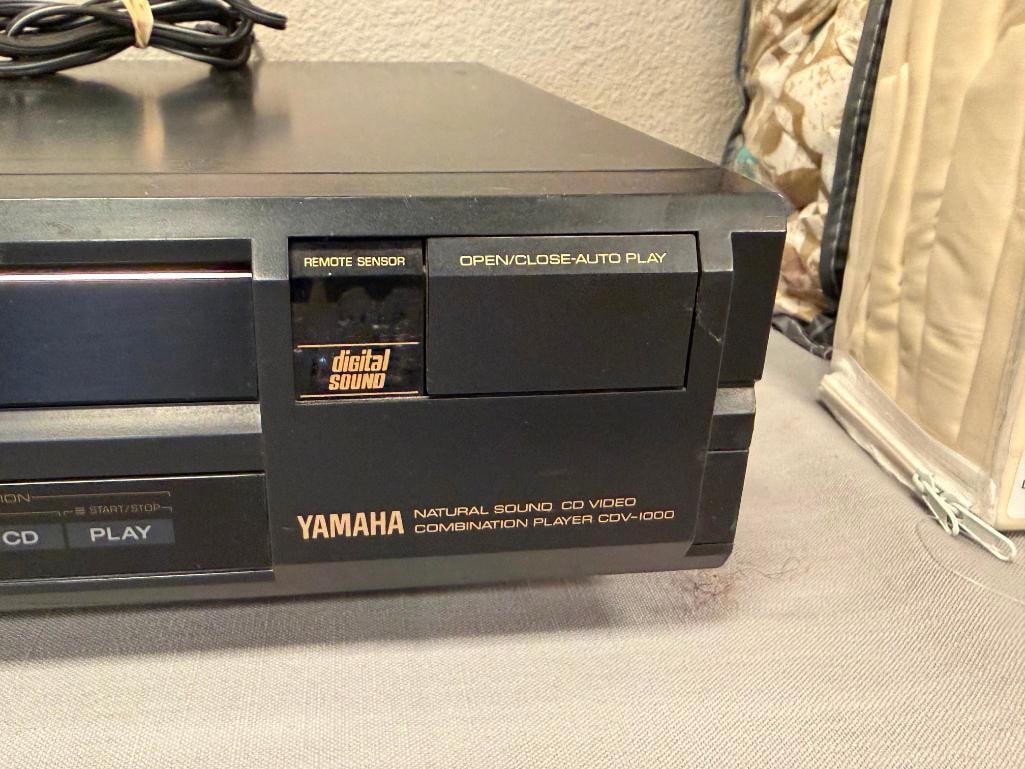 YAMAHA COMBINATION PLAYER MODEL CDV-1000 - 6