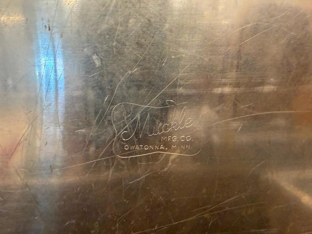VINTAGE CARNATION MILK DAIRY COOLER BOX MUCKLE MFG. CO. - 7
