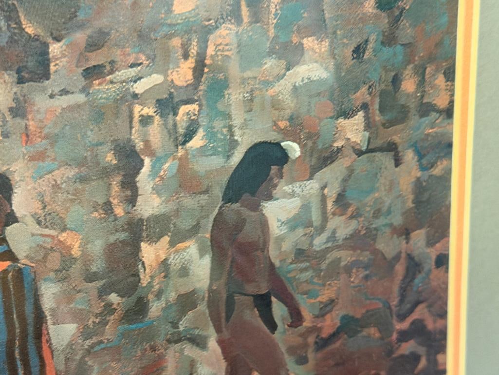 MAYNARD DIXON AMERICAN WEST ARTIST PRINT TITLED THE WISE MEN - 6