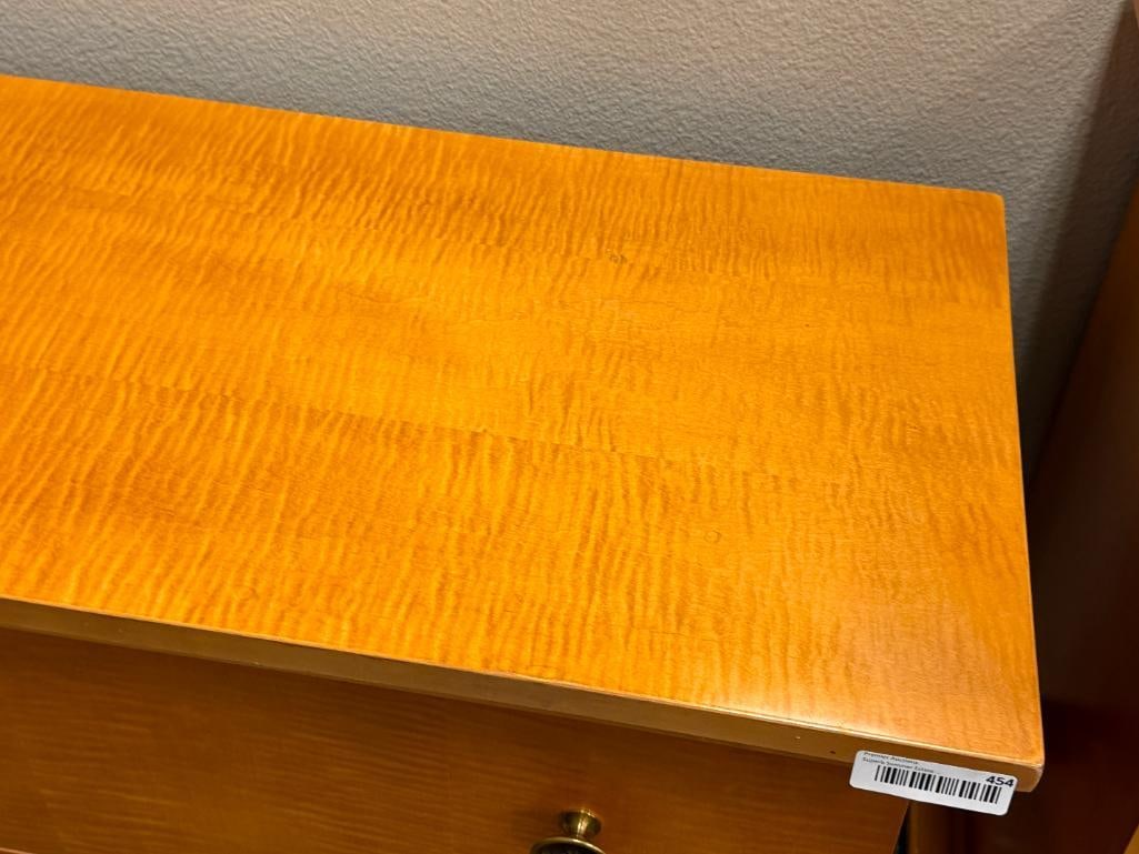 DREXEL HERITAGE MAPLE TWO-DRAWER NIGHTSTAND - 3