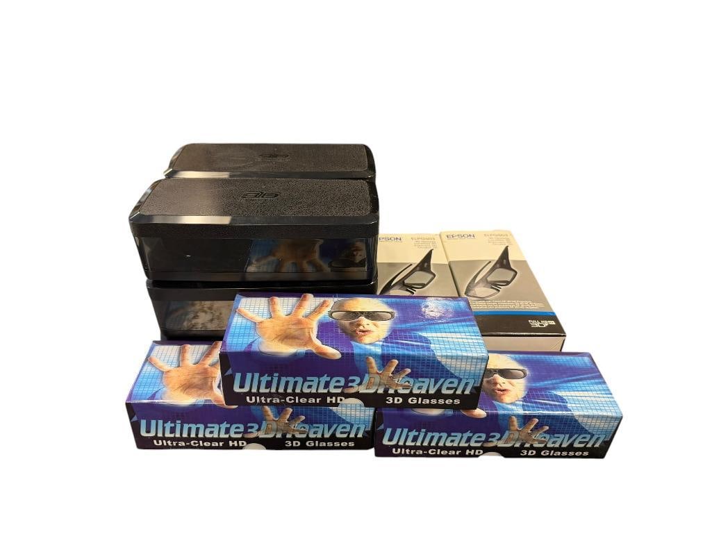 3D GLASSES AND EYEWEAR INCLUDING ULTIMATE 3D HEAVEN GLASSES AND PANASONIC 3D EYEWEAR (1 of 15)