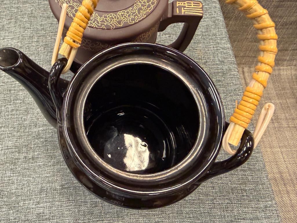 CHINESE YIXING CLAY TEA MUG WITH DRAGON HEAD BUILT IN STRAINER - 18