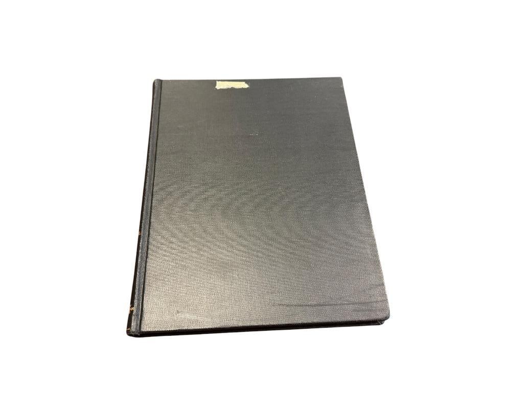 1906 ORE DEPOSITS OF THE SILVER PEAK QUADRANGLE, NV, BY JOSIAH EDWARD SPURR GEOLOGICAL SURVEY BOOK: LIBRARY COLO. SCHOOL OF MINES, BLACK CLOTH BOUND WITH GILT LETTERING ON THE SPINE, IN GOOD CONDITION 9" X 11 1/2" 