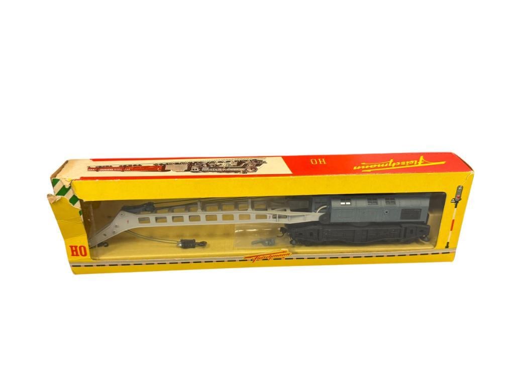 FLEISCHMANN HO SCALE 1495 HEAVY LIFT CRANE (1 of 9)