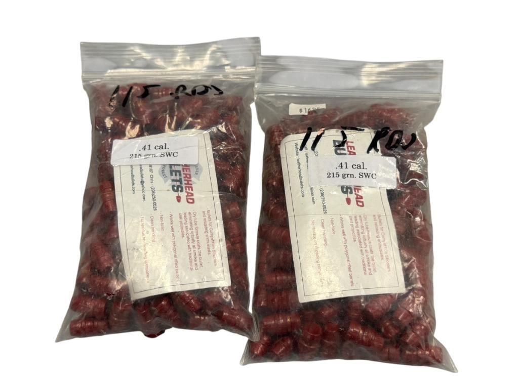 .41 CAL. 215 GRAIN BULLETS 230 BULLETS LEATHERHEAD BULLETS (1 of 5)