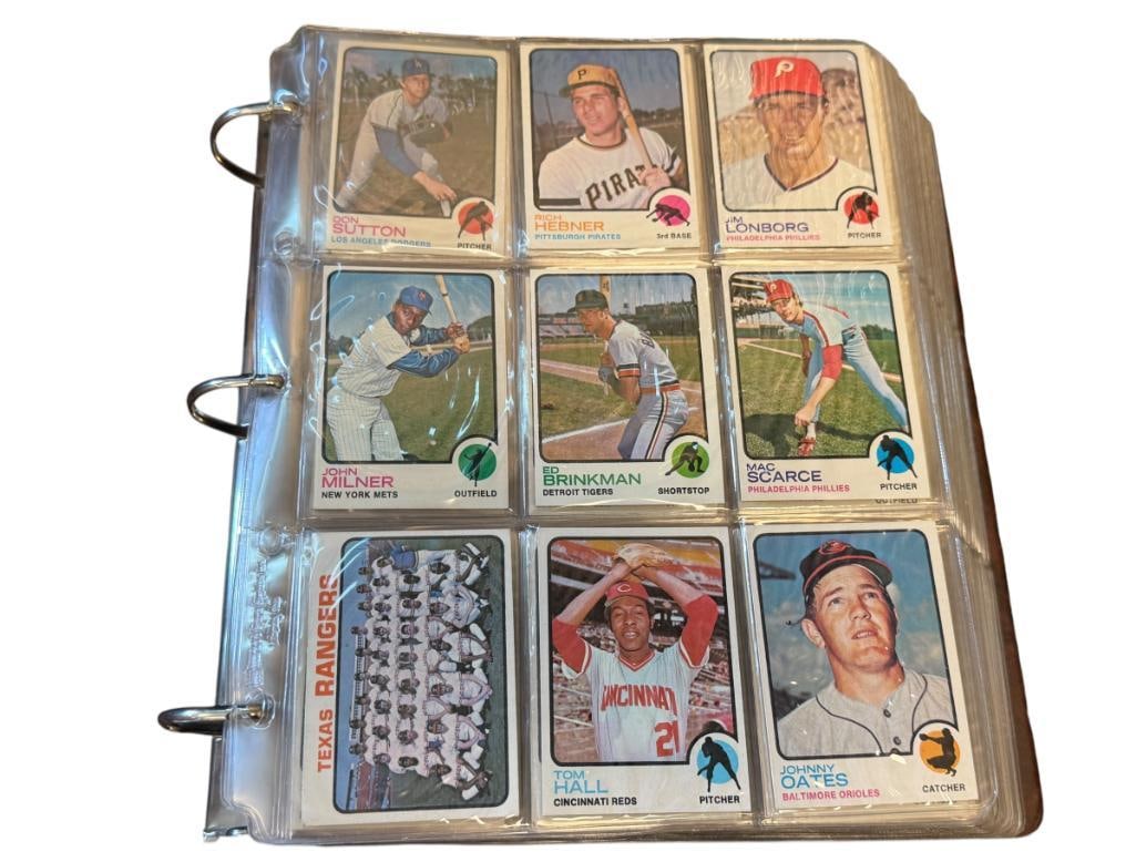 1973 TOPPS BASEBALL CARD SET NEAR COMPLETE MISSING EIGHT CARDS (1 of 20)