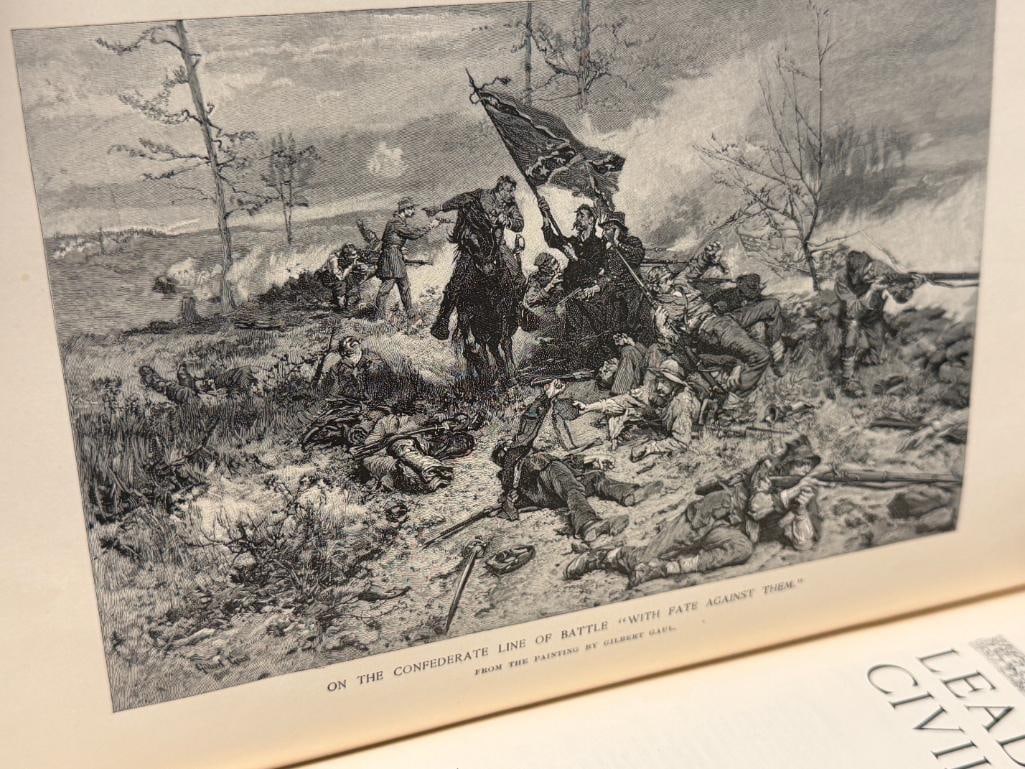 1887 BATTLES AND LEADERS OF THE CIVIL WAR VOL. I, II, III, AND IV THE CENTURY CO. PUBLISHING - 7