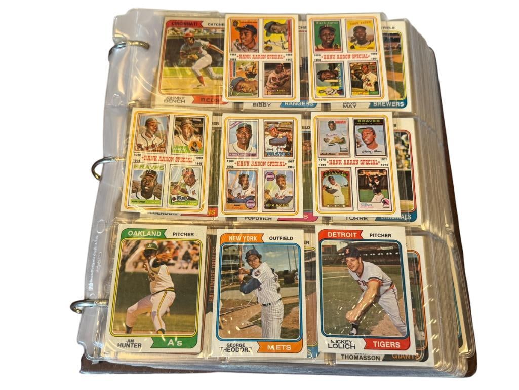 1974 TOPPS BASEBALL CARD SET NEAR COMPLETE (1 of 20)