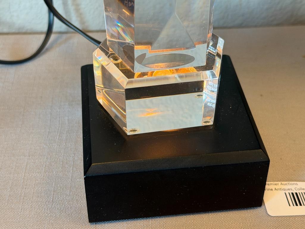 FREDERICK HART LIMITED EDITION ACRYLIC RELIGIUS ICON SCULPTURE THE CROSS OF THE MILLENIUM MAQUETTE - 4