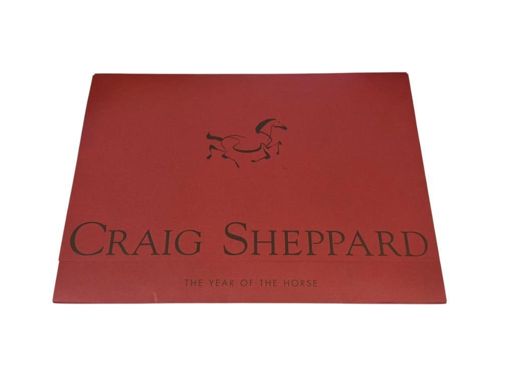 CRAIG SHEPPARD OKLAHOMA-BORN NEVADA ARTIST THE YEAR OF THE HORSE BRUSH SUMI PRINTS PORTFOLIO (1 of 13)