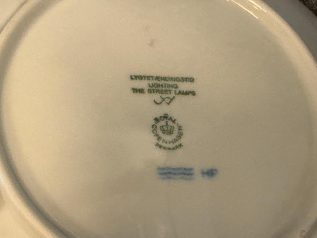 ROYAL COPENHAGEN BLUE AND WHITE PORCELAIN HOLIDAY ANNUAL PLATES MADE IN DENMARK - 14