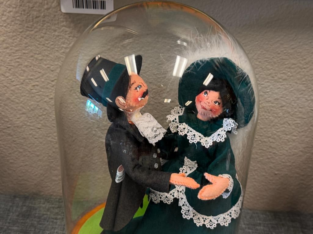 1998 ANNALEE MOBILITEE DOLLS STUFFED TEXTILE DOLLS GREAT AMERICAN ERAS SCENE THE GAY NINETIES - 2
