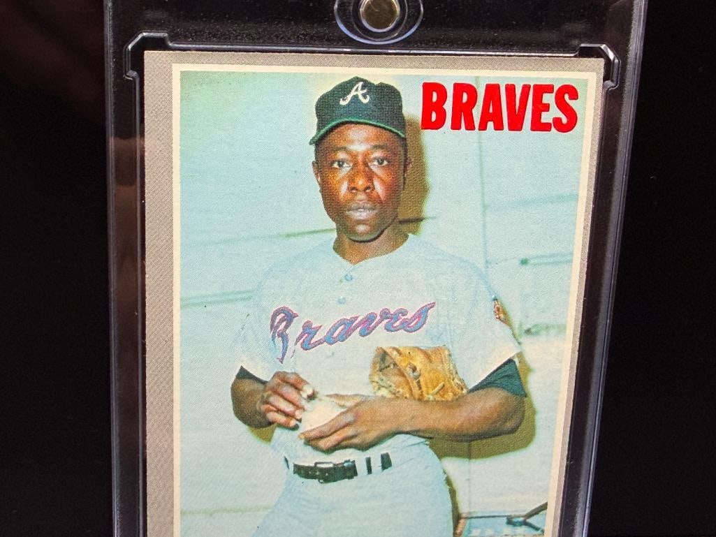1970 TOPPS #500 HANK AARON BASEBALL CARD - 2