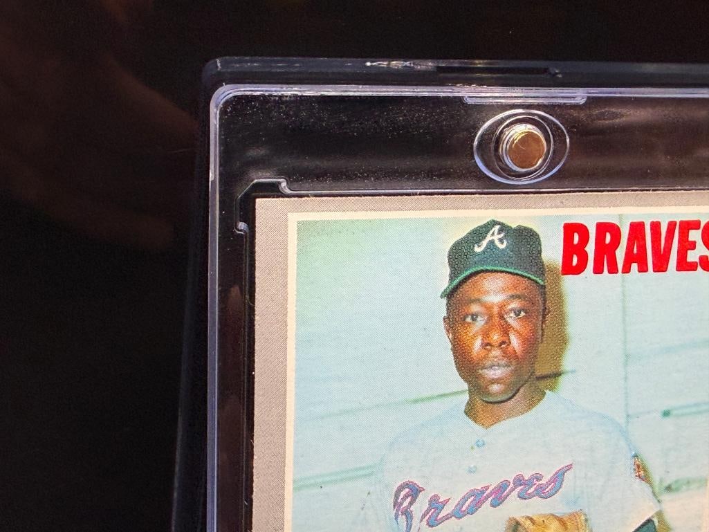 1970 TOPPS #500 HANK AARON BASEBALL CARD - 3