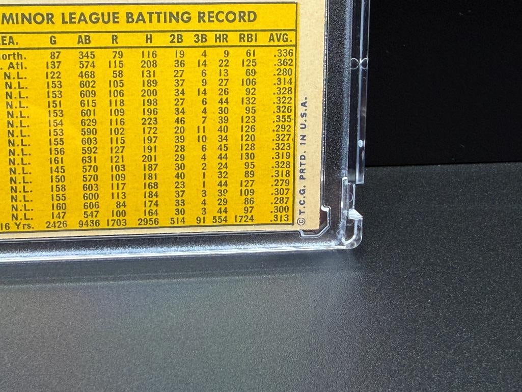 1970 TOPPS #500 HANK AARON BASEBALL CARD - 8