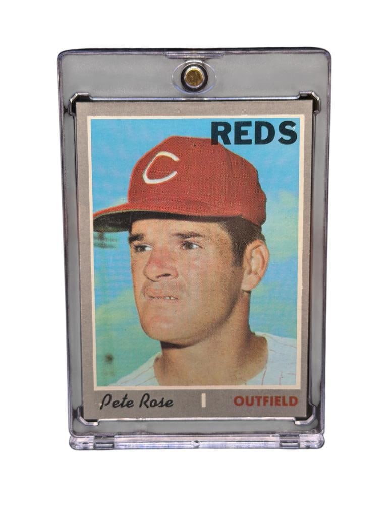1970 TOPPS #580 PETE ROSE BASEBALL CARD (1 of 8)