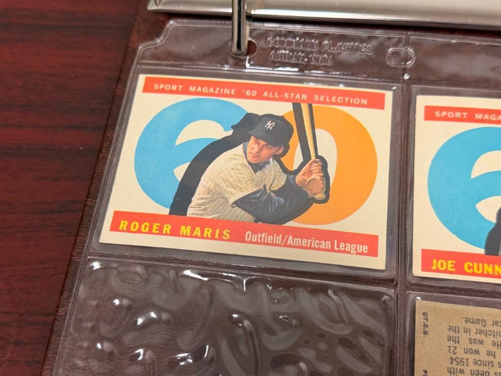1960 TOPPS BASEBALL CARD SET - 19