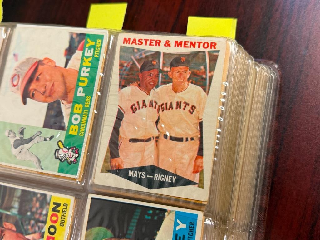1960 TOPPS BASEBALL CARD SET - 2