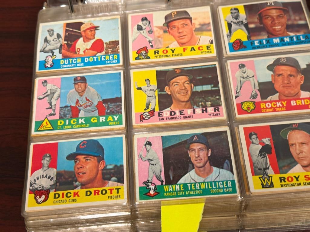 1960 TOPPS BASEBALL CARD SET - 4