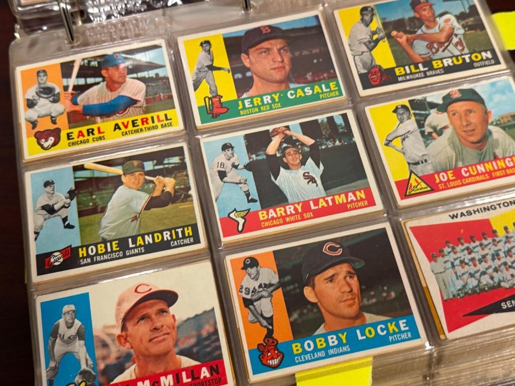 1960 TOPPS BASEBALL CARD SET - 5
