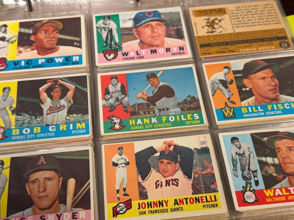 1960 TOPPS BASEBALL CARD SET - 8