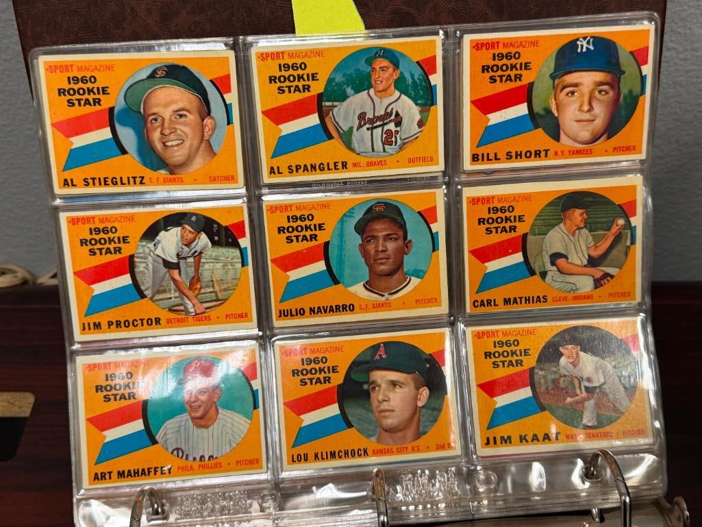1960 TOPPS BASEBALL CARD SET - 9