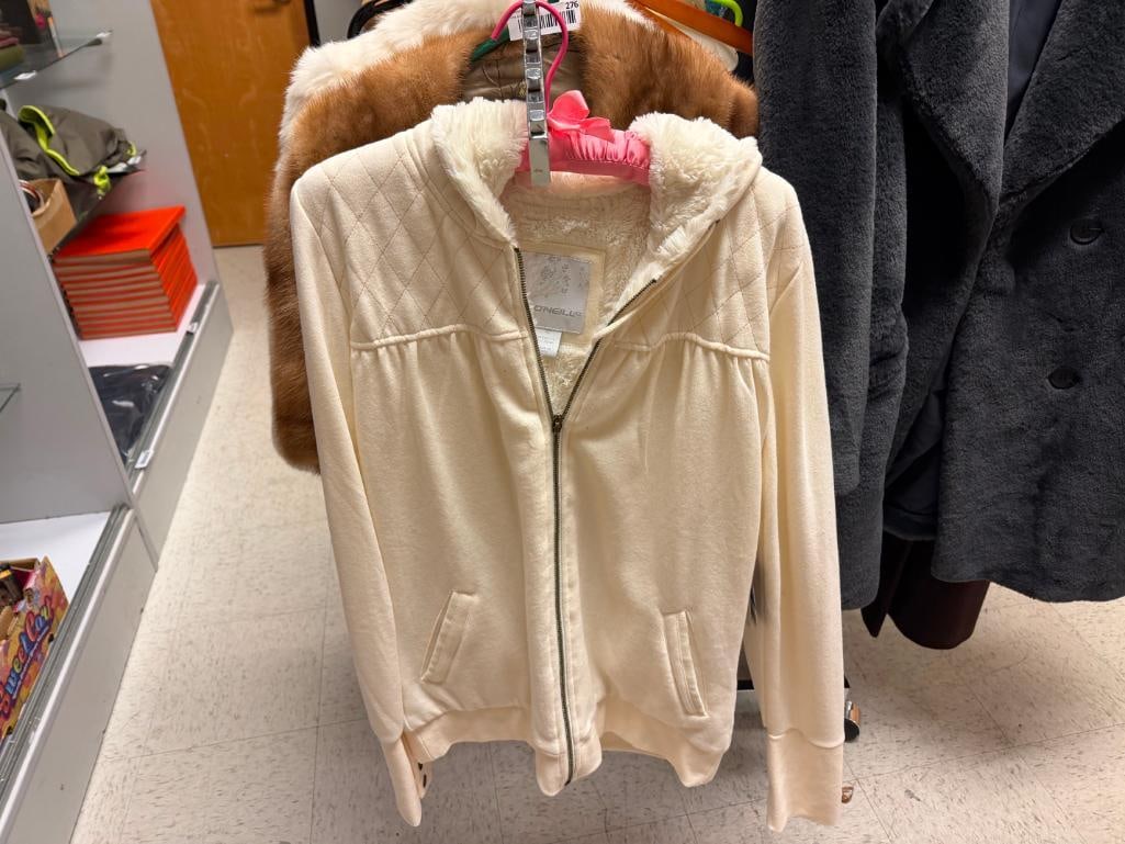 NEW WITH TAGS O'NEILL LIMOGE TWILIGHT JACKET WITH FAUX FUR INTERIOR - 2