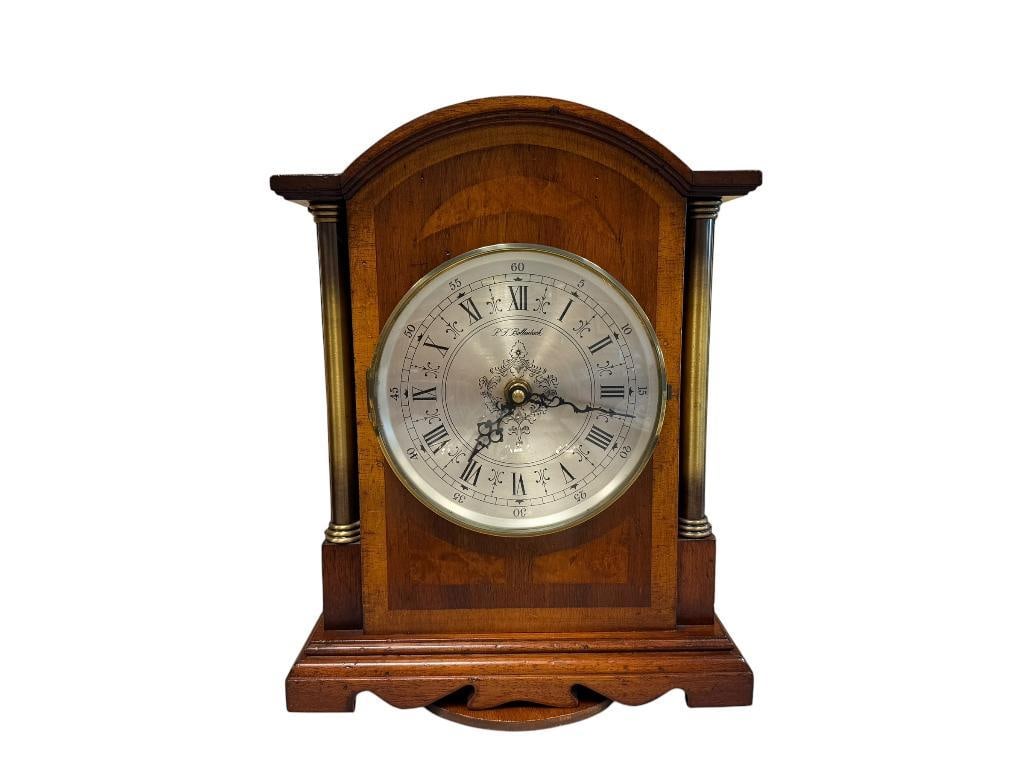 ATE 20TH CENTURY P.F. BOLLENBACH COMPANY BATTERY OPERATED MANTLE CLOCK (1 of 12)