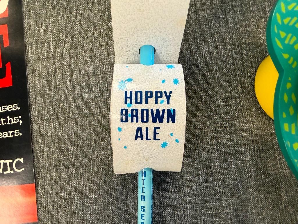 SNOW ROLLER AND ELECTRIC EEL IPA MAGIC HAT BREWING COMPANY BEER TAP HANDLES - 10