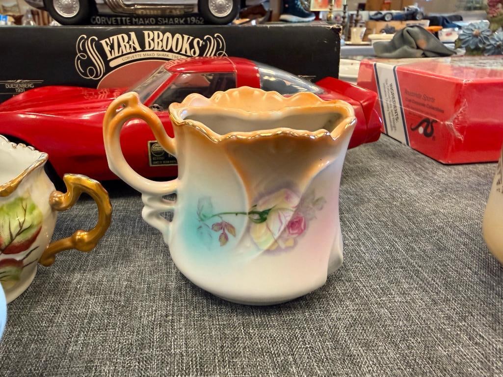 VINTAGE MUSTACHE CUPS AND MUGS BRANDENBURG, NIPPON, MOST MADE IN GERMANY - 12