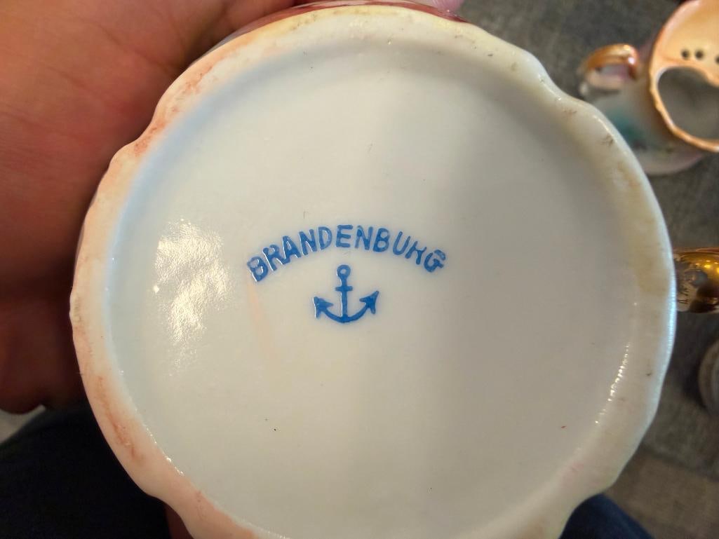 VINTAGE MUSTACHE CUPS AND MUGS BRANDENBURG, NIPPON, MOST MADE IN GERMANY - 17