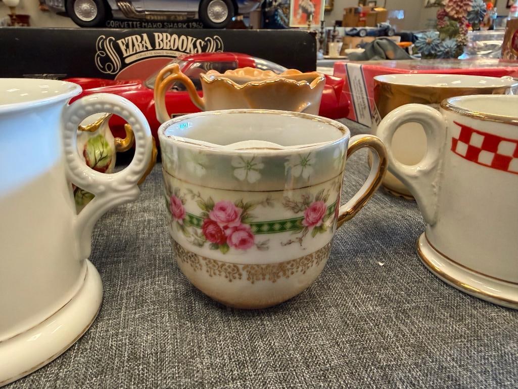 VINTAGE MUSTACHE CUPS AND MUGS BRANDENBURG, NIPPON, MOST MADE IN GERMANY - 5