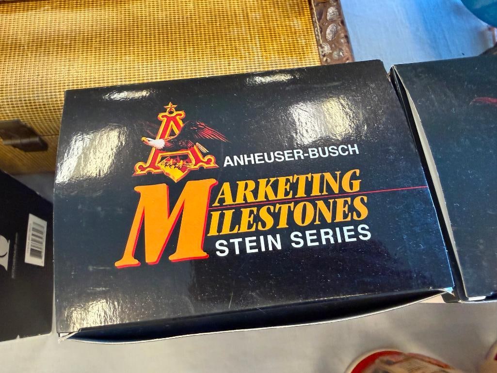 ANNHEUSER-BUSCH MARKETING MILESTONE SERIES STEINS 1860-1919, 1920-1969, AND 1970-2004 - 9