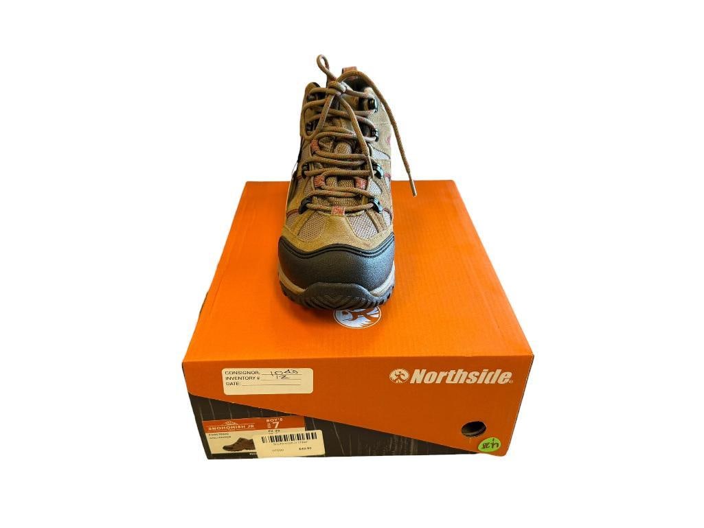 YOUTH BOYS NORTHSLIDE SNOHOMISH JR HIKING BOOTS SIZE 7 NEW (1 of 3)