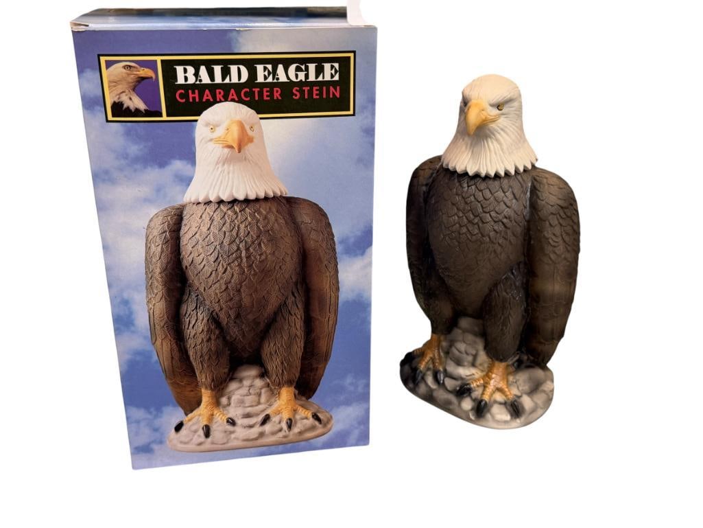 BUDWEISER ANHEUSER-BUSCH CERAMIC EAGLE CHARACTER STEIN MADE BY CERAMARTE IN BRAZIL (1 of 7)