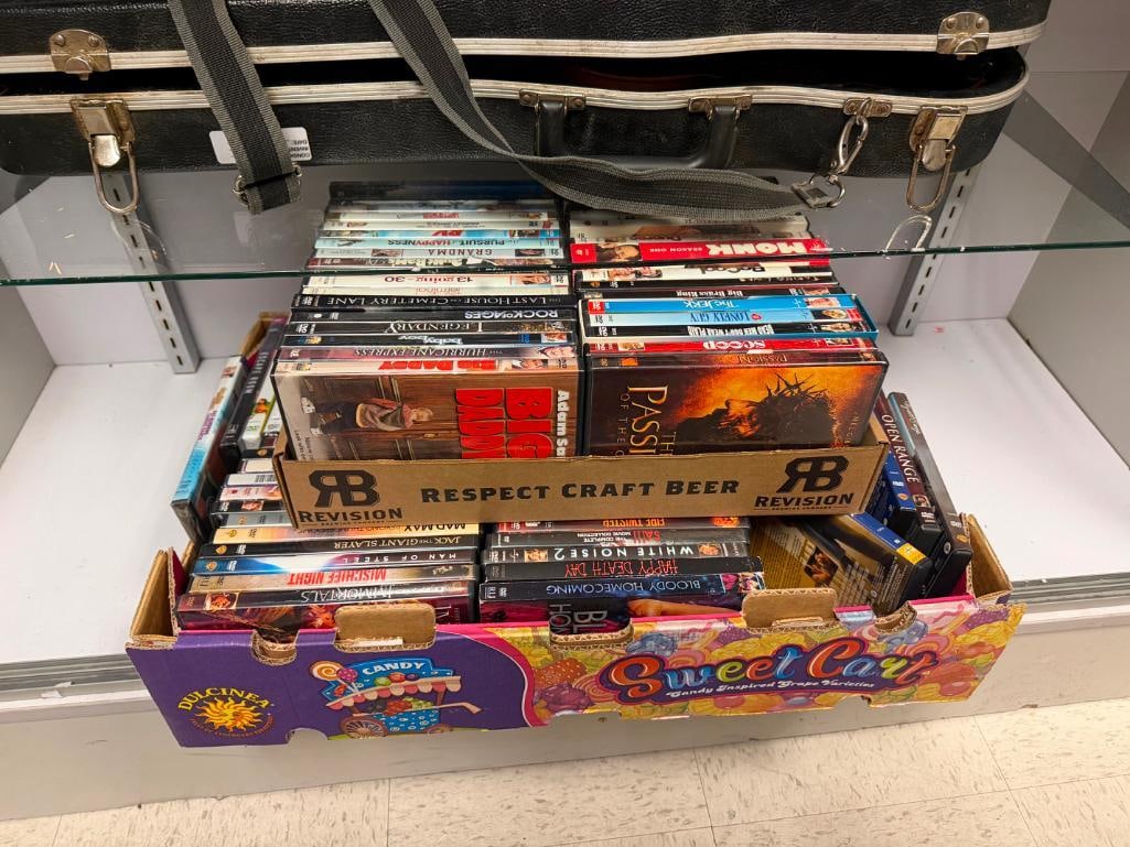 MORE THAN 90 ASSORTED DVDS - 2