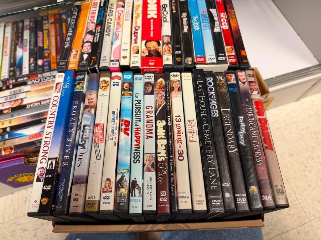 MORE THAN 90 ASSORTED DVDS - 3