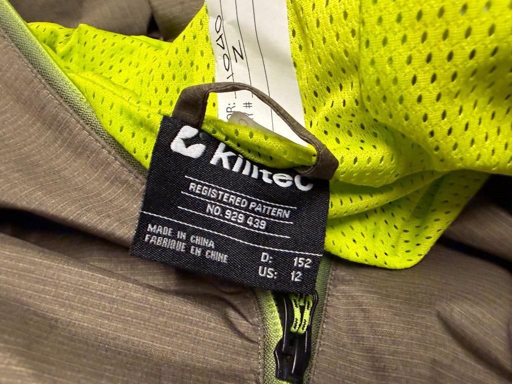 THREE NEW WITH TAGS KILLTEC PACKABLE BOYS JACKETS - 12